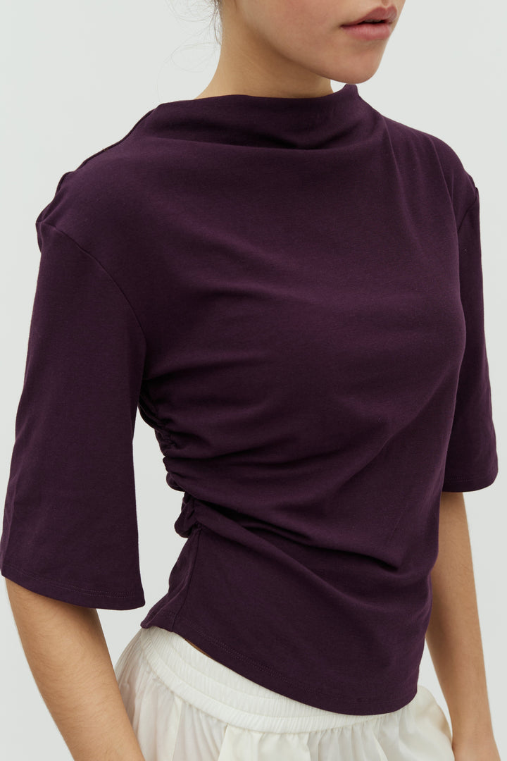 MbyM - Hockney-M 64631205 - V96 - Plum Perfect T-shirts 