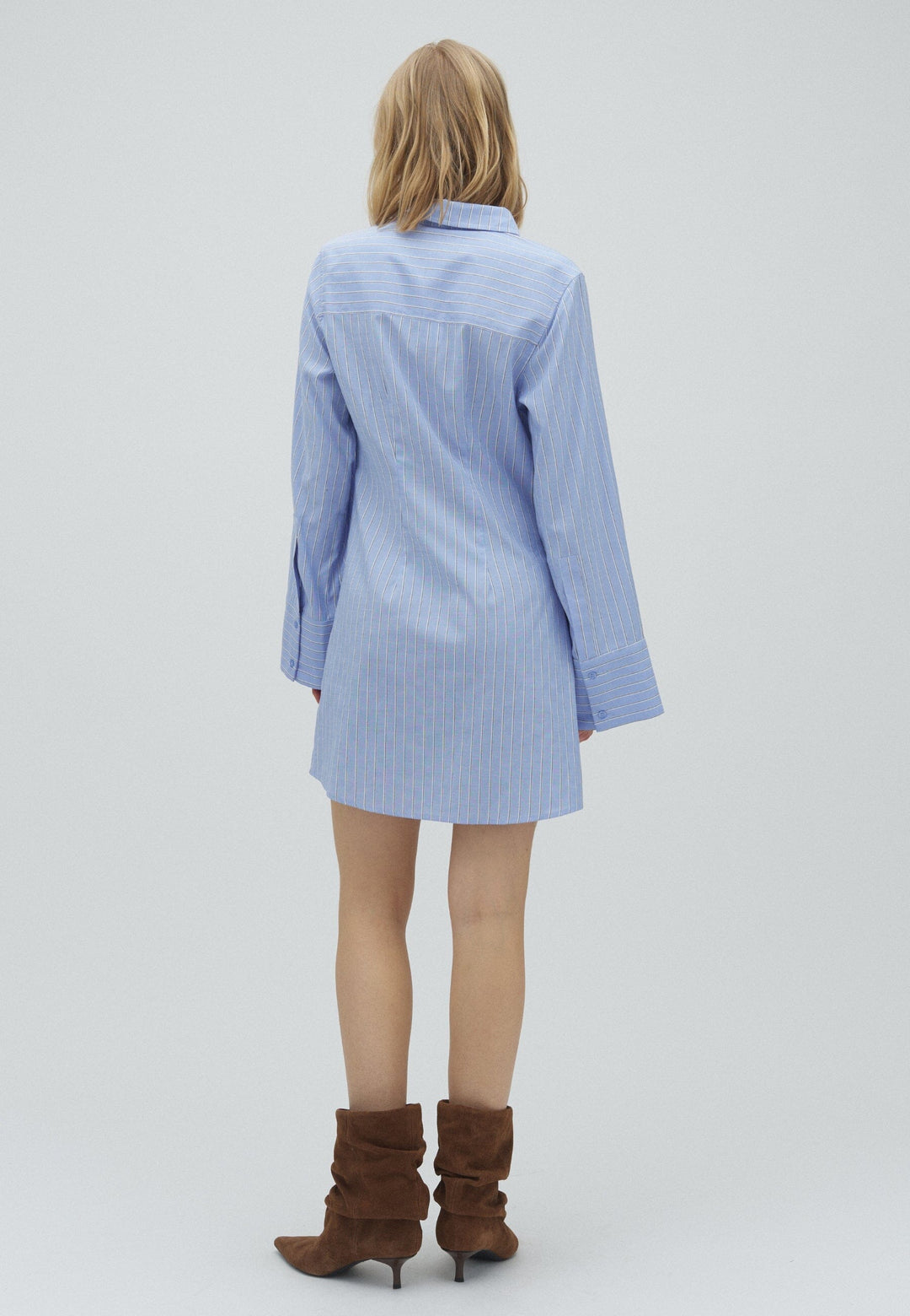 MbyM - Loutro L-M 65721595 - 272 - Bright Blue Stripe Kjoler 