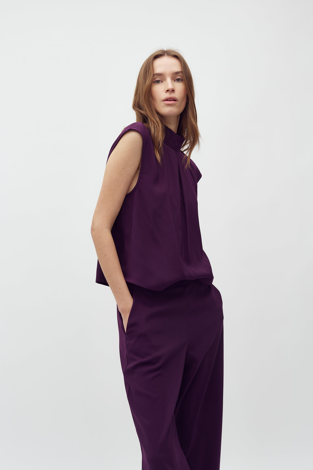 MbyM - Maaja-M 25649855 - T61 - Blackberry Wine Buksedragter 