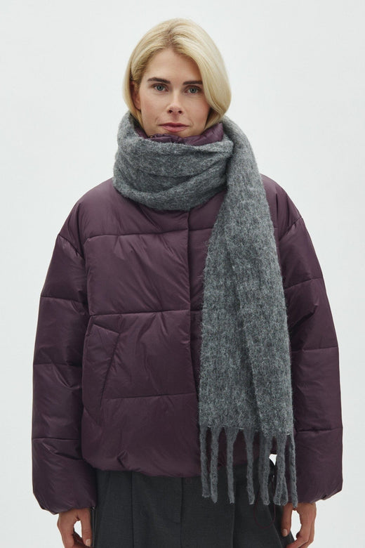MbyM - Mayliea-M 62781560 - H50 - Medium Grey Melange Tørklæder 