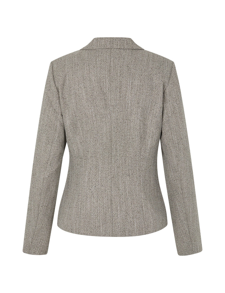 MbyM - Niona-M 63140728 - U18 - Pepper Grey Melange Blazere 