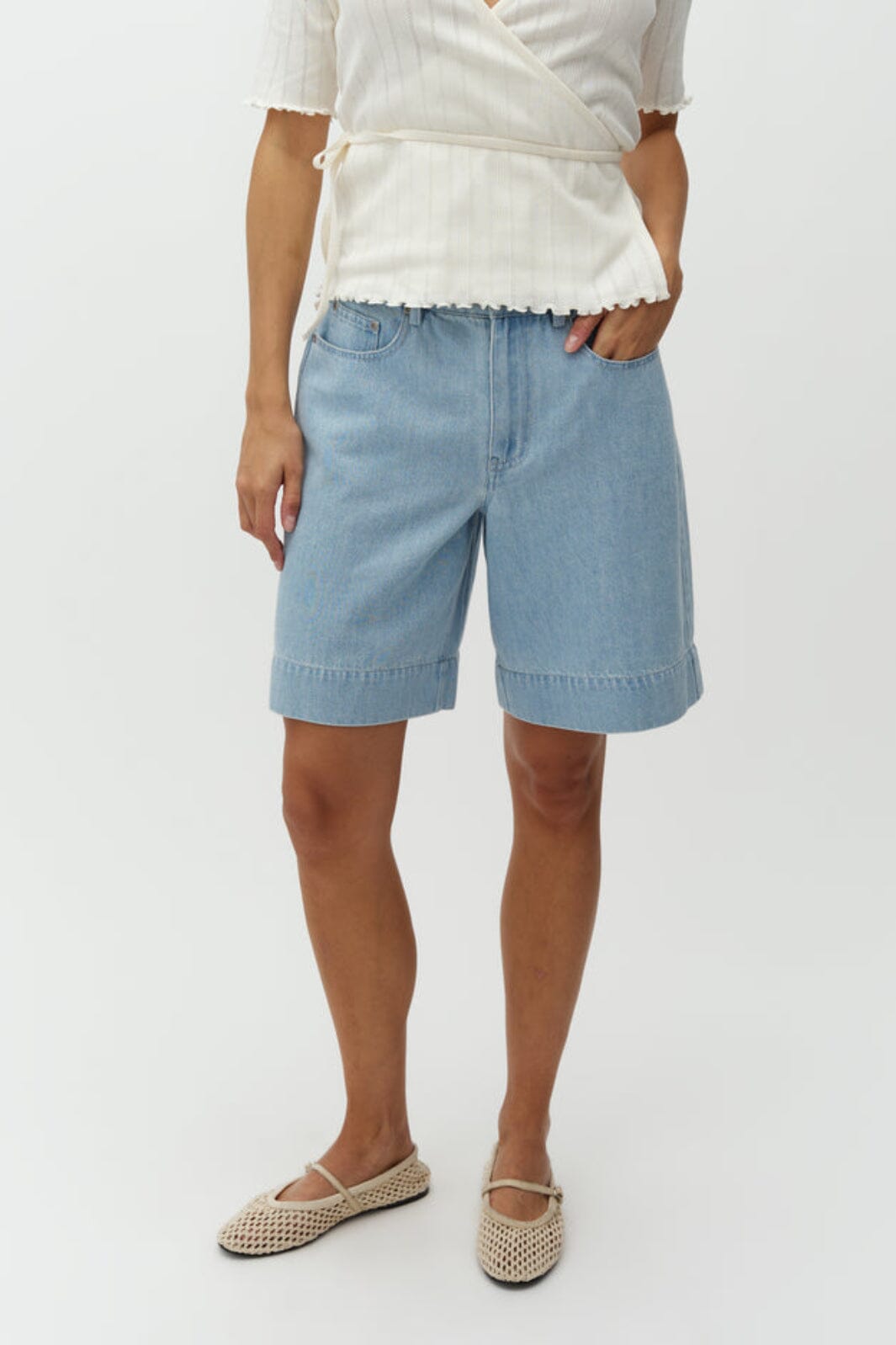 MbyM - Sanira-M 62421115 - U31 - Light Soft Wash Shorts 