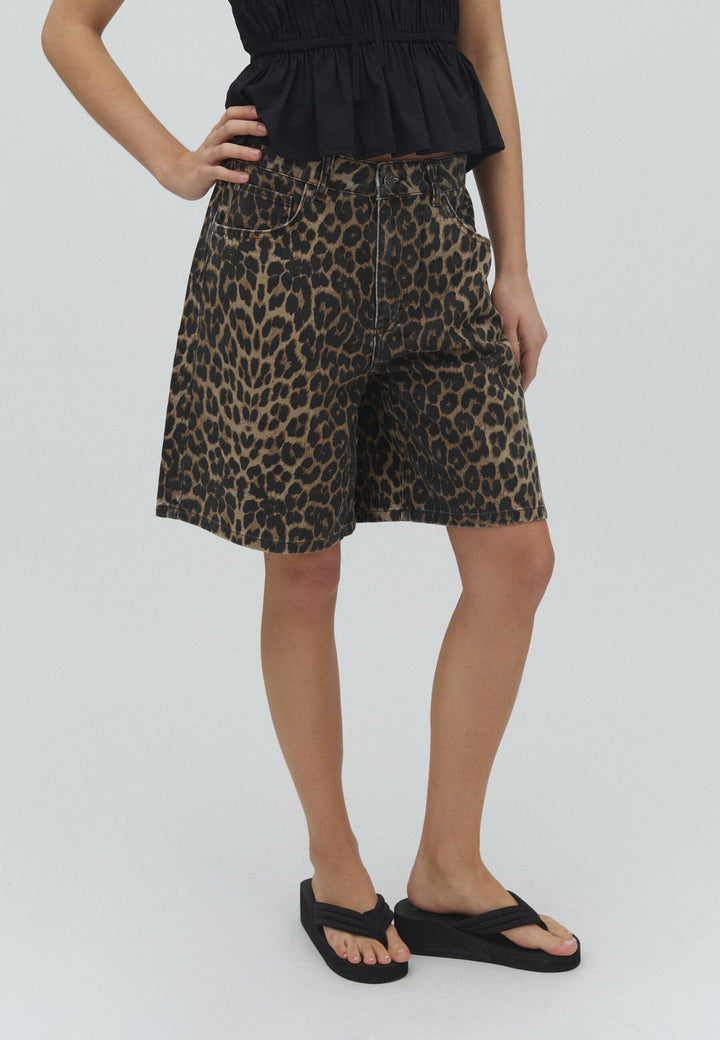 MbyM - Talina-M 64331157 - V56 - Leopard Mist Shorts 