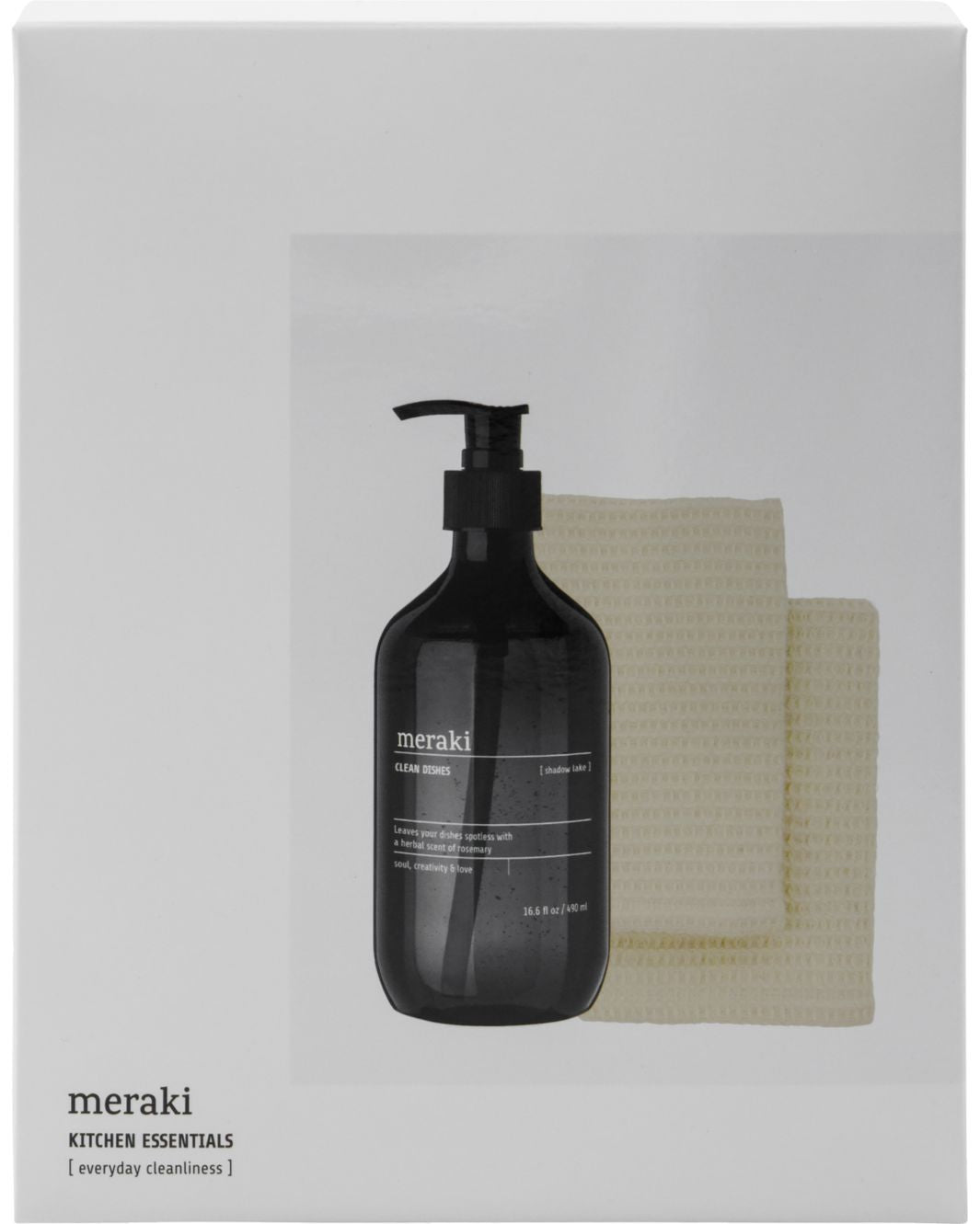 Meraki - Gift box, Kitchen essentials, Shadow lake & MkBeige, 490 ml - 900000826
