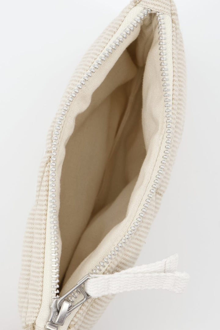 Meraki - Makeup pung, Mentha, Off white/safari - l: 19 cm, w: 2,5 cm, h: 14 cm Toilettasker 
