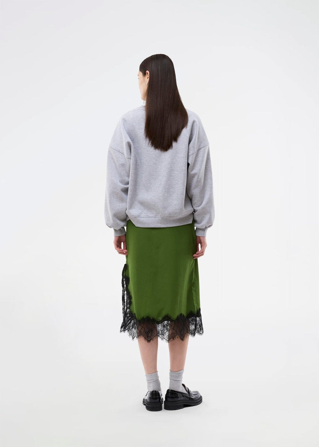 ModströM - Bakirmd Sweat 59282 - 7087 - Grey Melange Sweatshirts 
