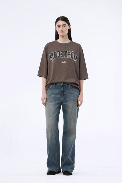 ModströM - Bamboomd T-Shirt 59281 - 5584 - Chocolate Chip T-shirts 