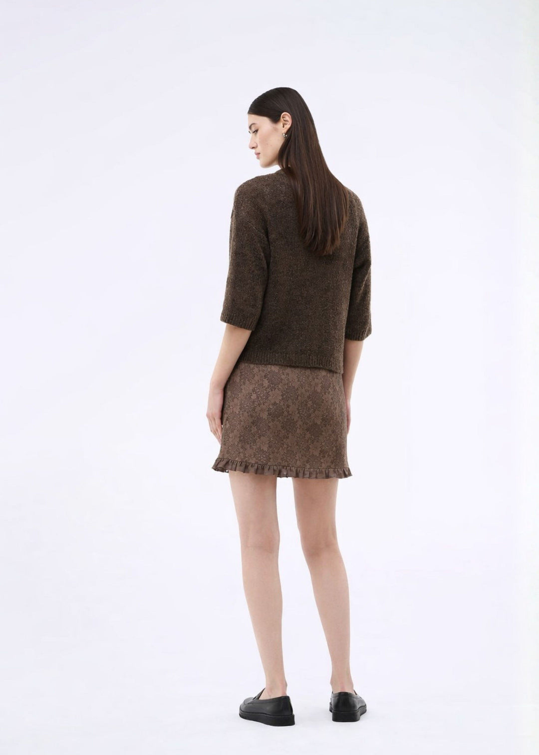 ModströM - Briannamd Skirt 59180 - 5584 - Chocolate Chip Nederdele 