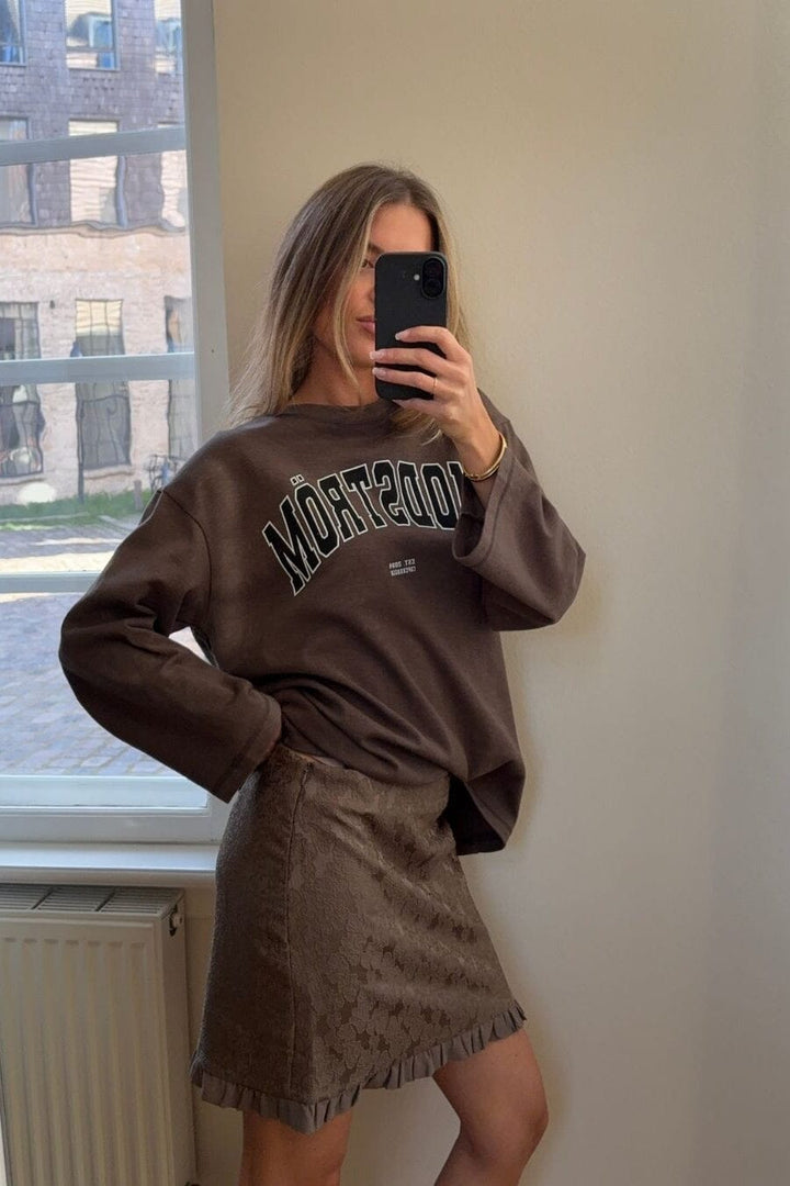 Modström - Briannamd Skirt 59180 - 5584 - Chocolate Chip Nederdele 