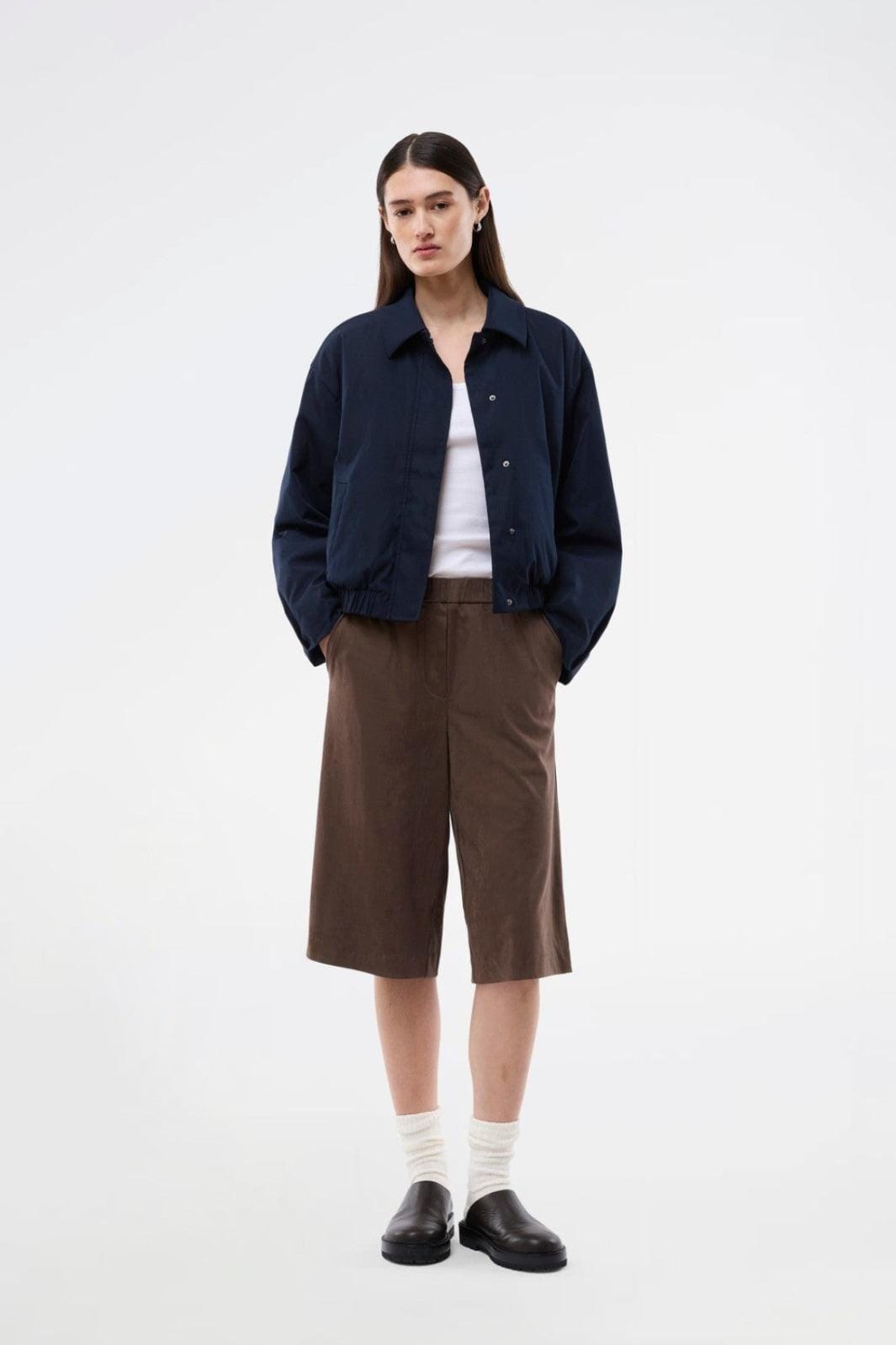 ModströM - Britneymd Long Shorts 59230 - 5584 - Chocolate Chip Shorts 