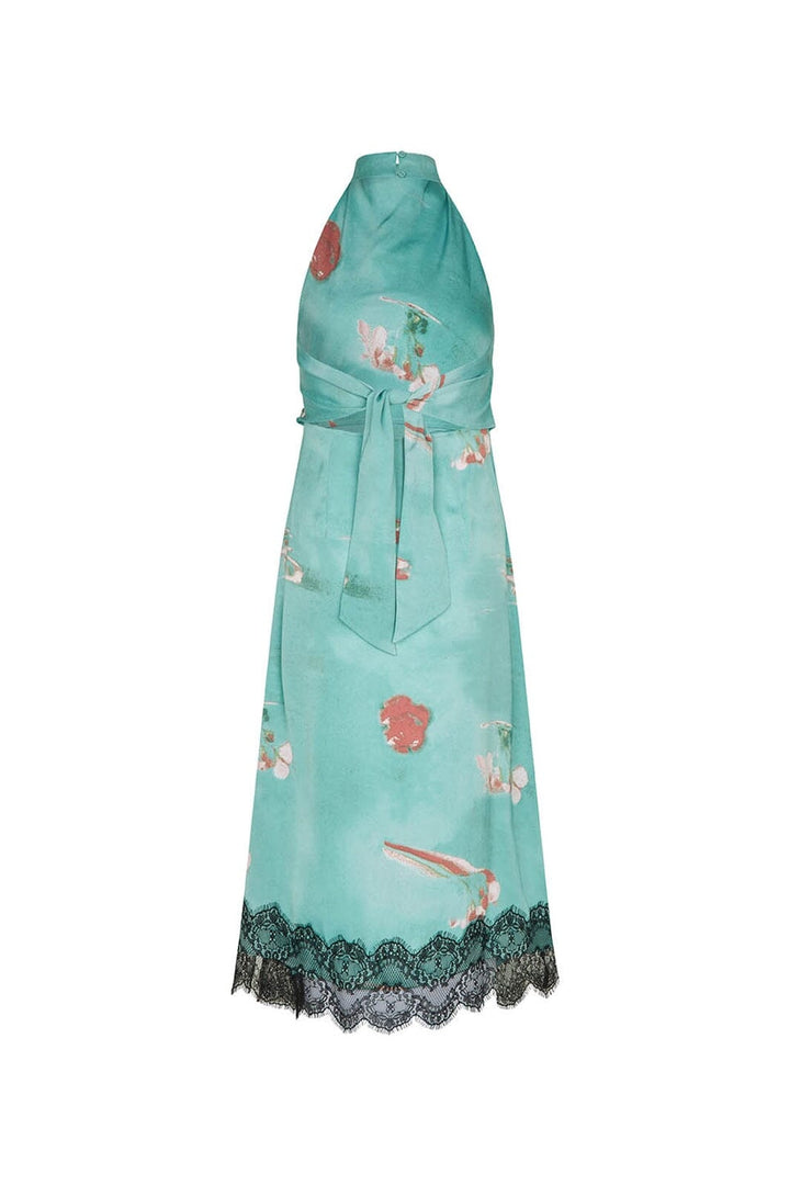 Modström - Carinamd Print Dress 59433 - 11631 - Aqua Flower