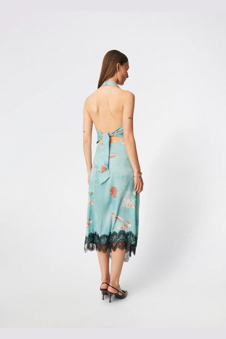 Modström - Carinamd Print Dress 59433 - 11631 - Aqua Flower