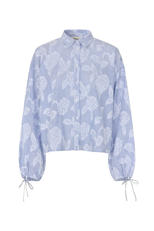 Modström - Cristanmd Shirt 59353 - 11198 - Blue Striped Jacquard