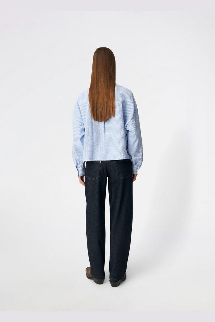 Modström - Danjamd Shirt 59368 - 10920 - Blue White Stripe