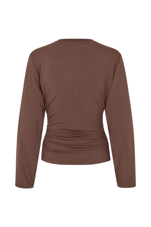 Modström - Dimetrimd Ls T-Shirt 59455 - 5508 - Seal Brown