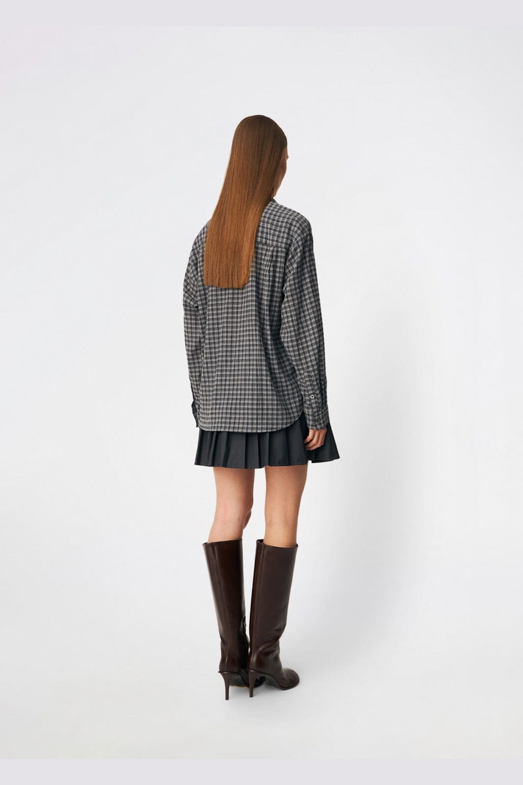 Modström - Dorotheamd Shirt 59489 - 12072 - Grey Check