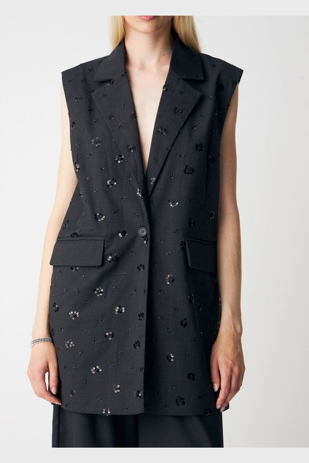 Modström - Edanmd Vest 59510 - 7088 - Dark Grey Melange
