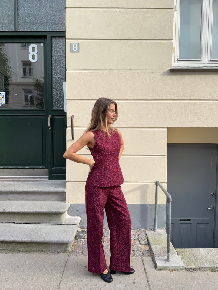 Modström - Hollismd Top 57431 - 01447 - Windsor Wine Toppe 