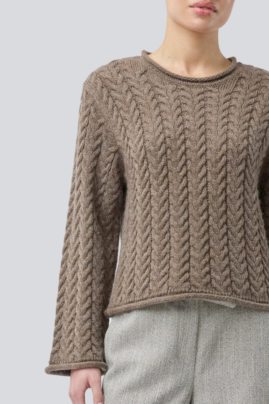 Modström - Kurtismd O-Neck 58122 - 5584 - Chocolate Chip