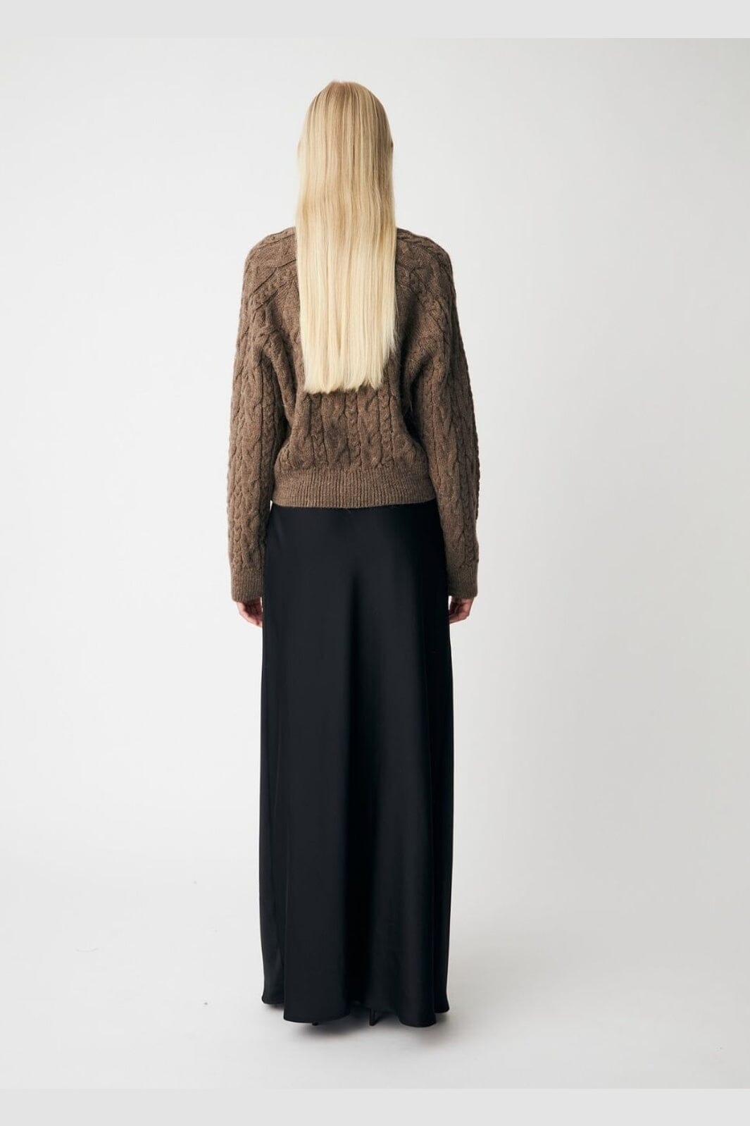 Modström - Kurtismd V-Neck Cardigan 59555 - 05584 - Chocolate Chip