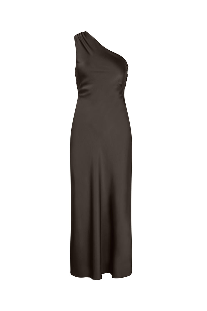 Modström - Narcissamd Dress 58412 - 5508 - Seal Brown Kjoler 
