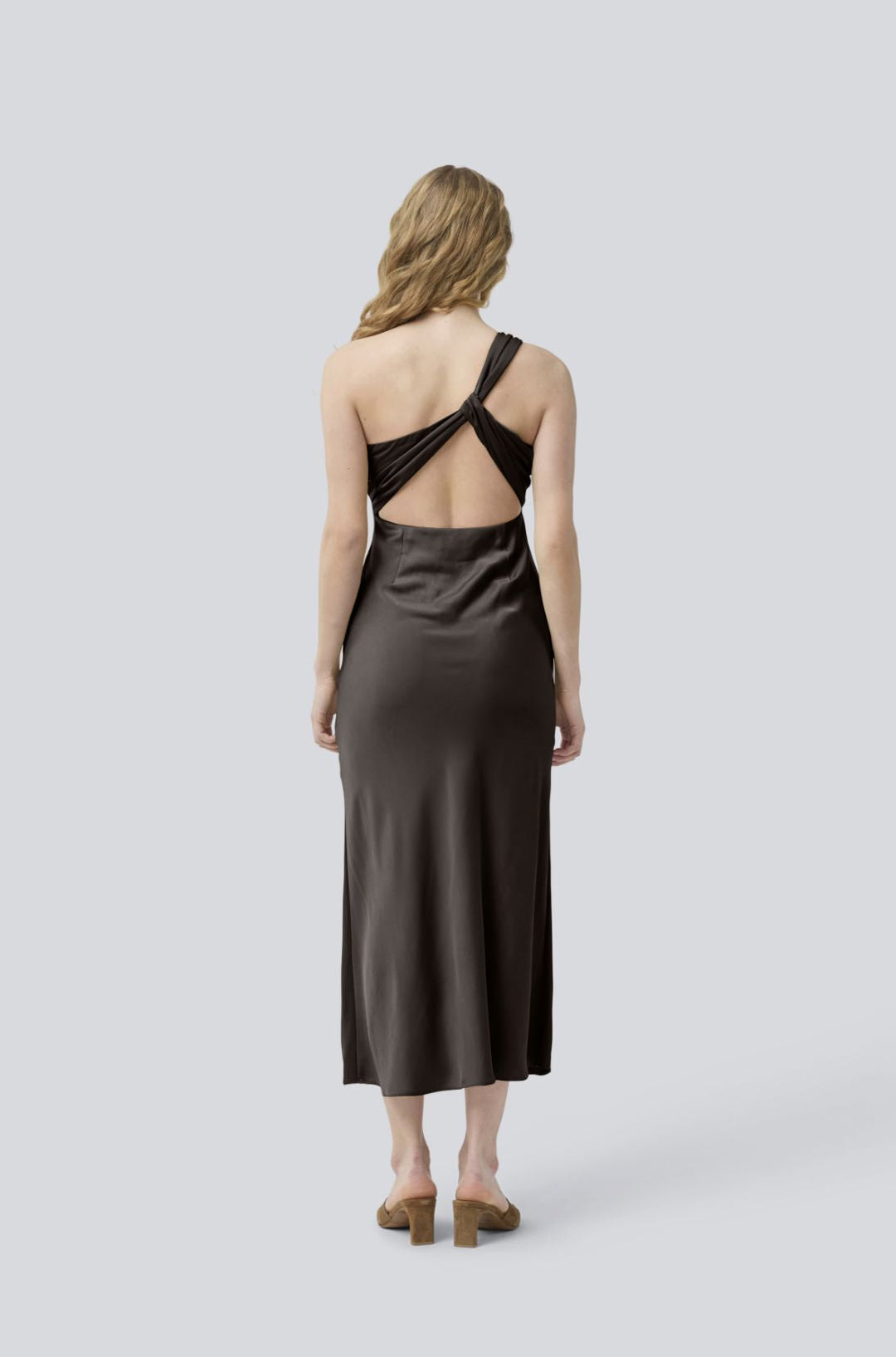 Modström - Narcissamd Dress 58412 - 5508 - Seal Brown Kjoler 