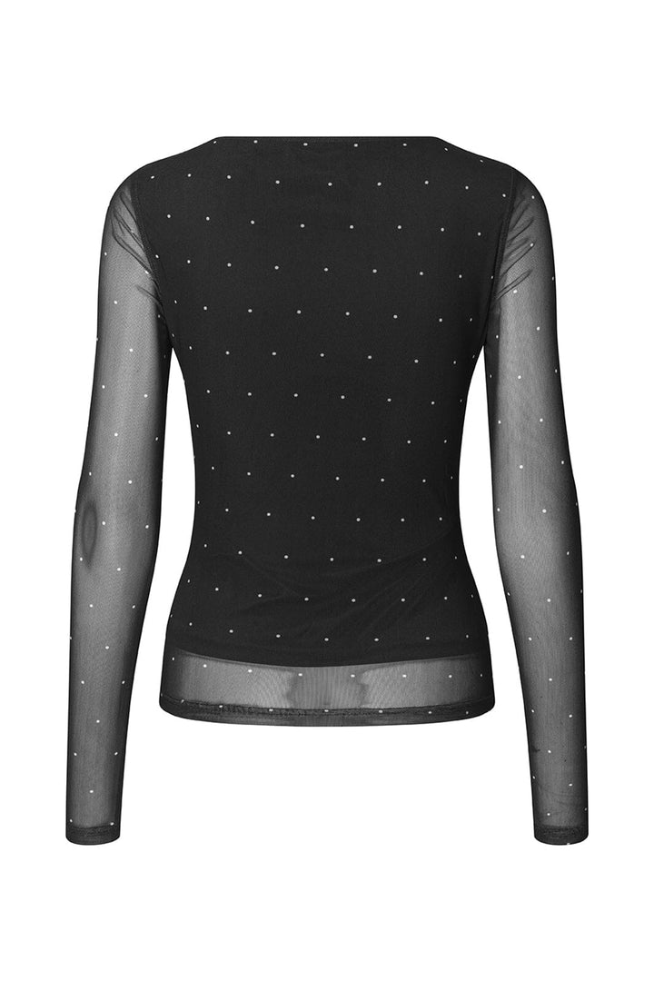 Modström - Samalamd Print Top 58809 - 12053 - Black Dot