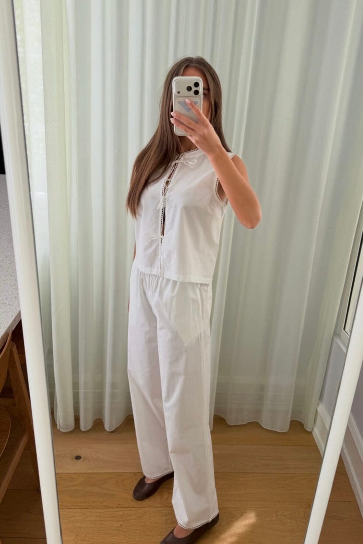 Modström - Tessamd Pants 59654 - 4 - Soft White Bukser 