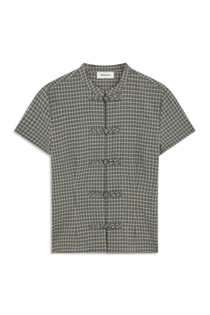 ModströM - Tikkamd Top 59967 - 13071 - Bristol Black Check Toppe 