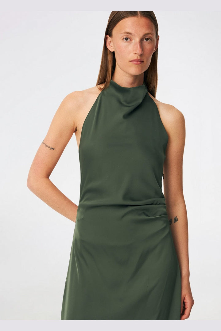 Modström - Timmiemd Dress 59317 - 2201 - Army Dust