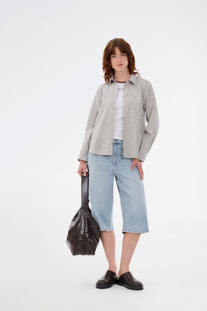 Modström - Ulfamd Shirt 58970 - 11252 - Powder Blue Check Skjorter 