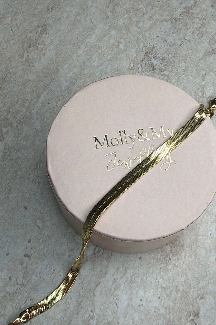 Molly&My Jewellery - Gudhjem - Forgyldt Armbånd 