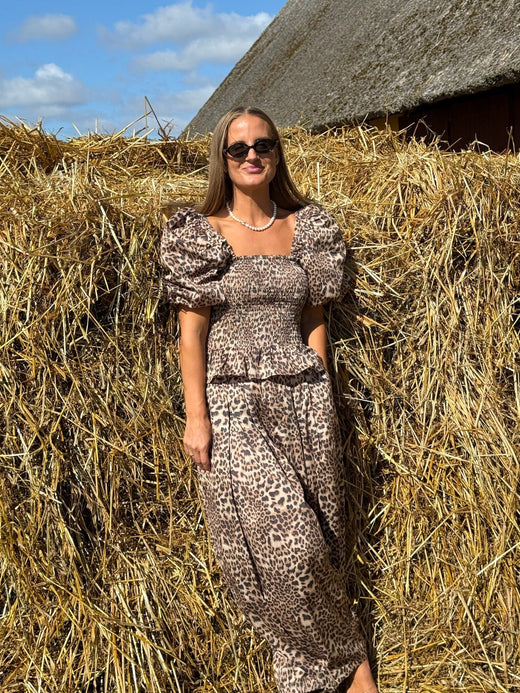 Molly&My x Julie Elsebeth - Iben Blouse Blouse - Leopard Bluser 