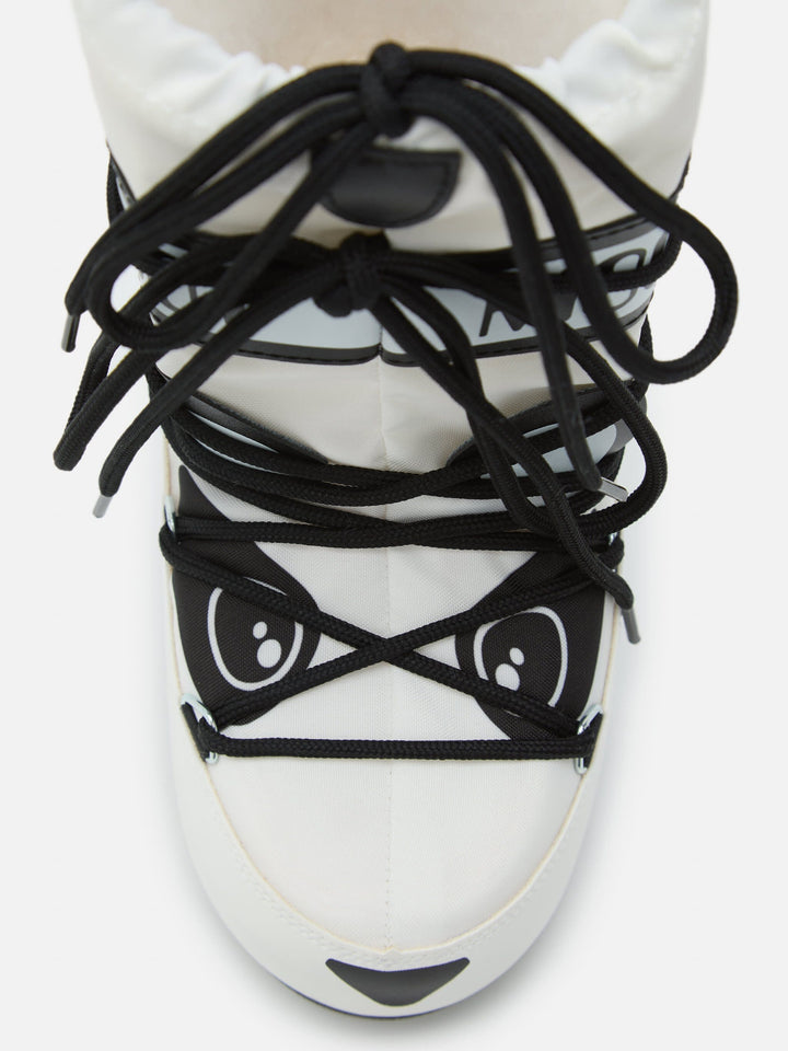 Moon Boot - Mb Icon Animal Jr 80D3400300 - Na02 Panda Støvler 