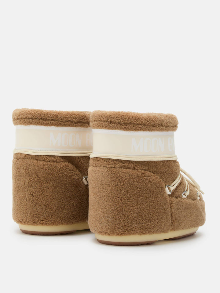 Moon Boot - Mb Icon Low Fleece Jr 80D1409700 - M047 Camel Støvler 