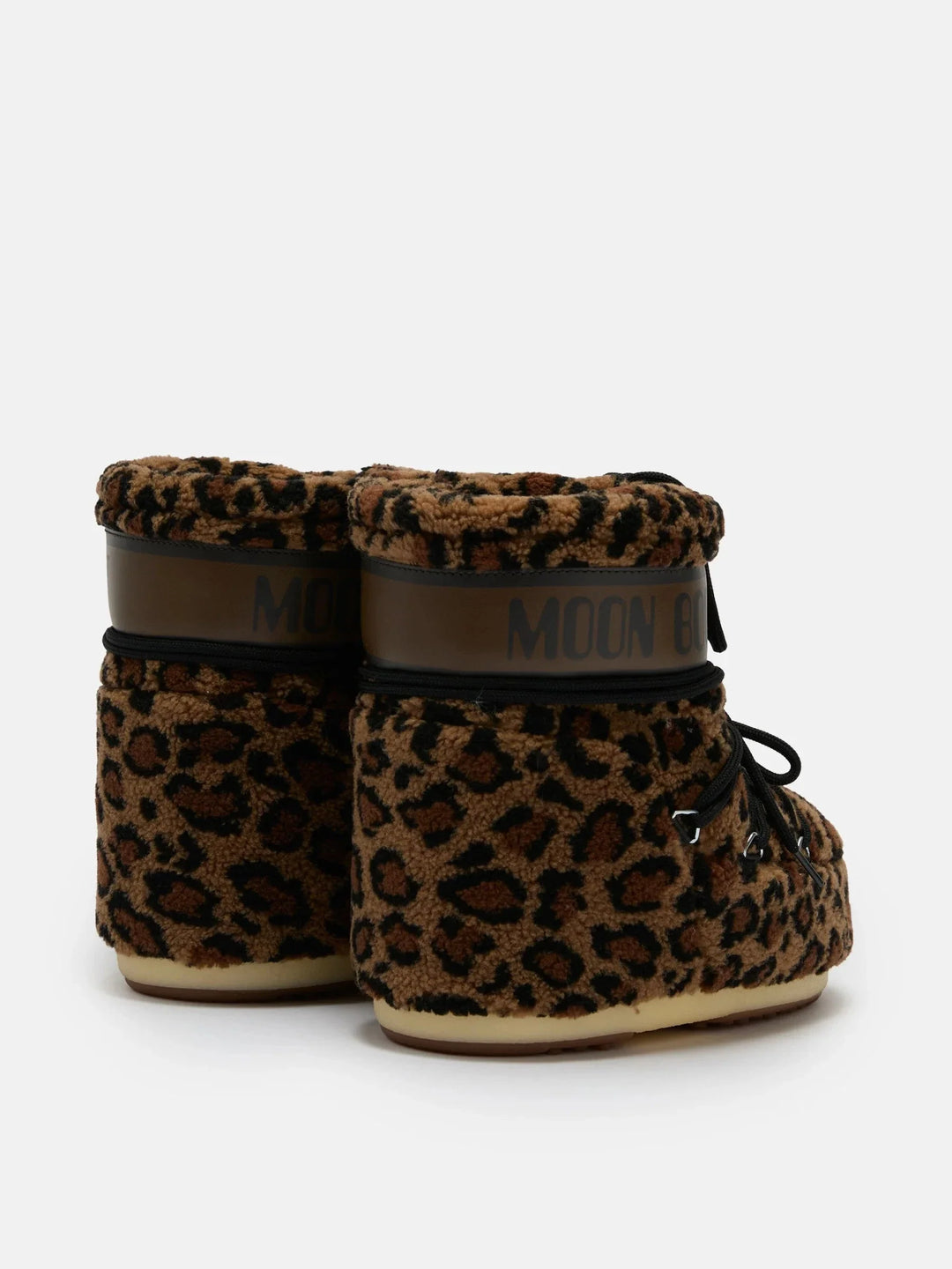 Moon Boot - Mb Icon Low Fleece Leopard80d1409960 - Mm21cognac/Cocoa Støvler 