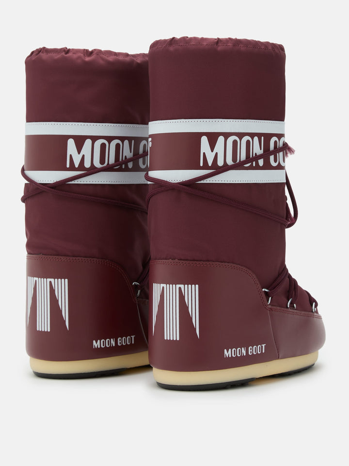 Moon Boot - Mb Icon Nylon 80D1400440 - D013 Burgundy Støvler 