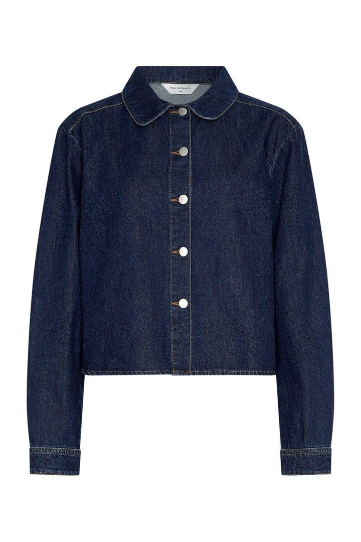 Moss Copenhagen - Mschadna Alena Shirt 19502 - Dark Blue Wash Skjorter 