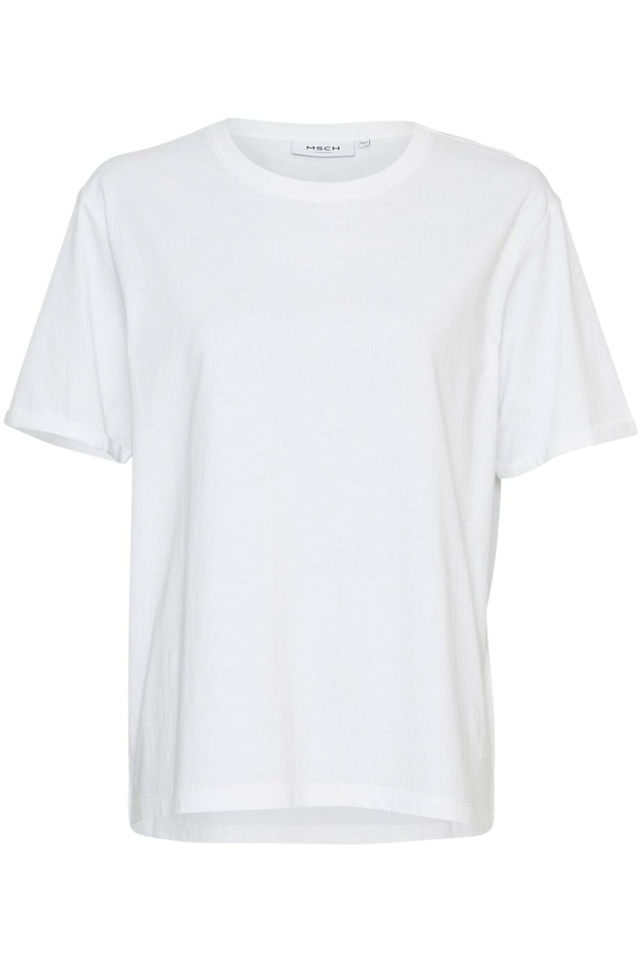 Moss Copenhagen - Mschterina Organic Tee 17596 - Bright White T-shirts 