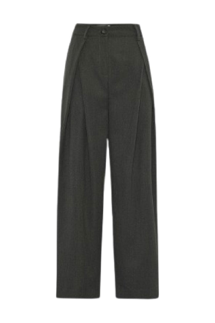 Moves by Minimum - Lauro Pant 4430 243574430 - 980M - Dark Grey Melange Bukser 
