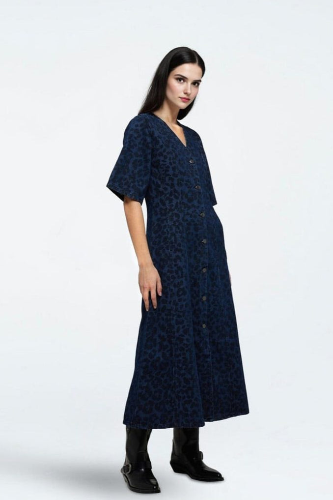 Moves by Minimum - Miriam Dress 4416 243314416 - 1003 - Dark Blue