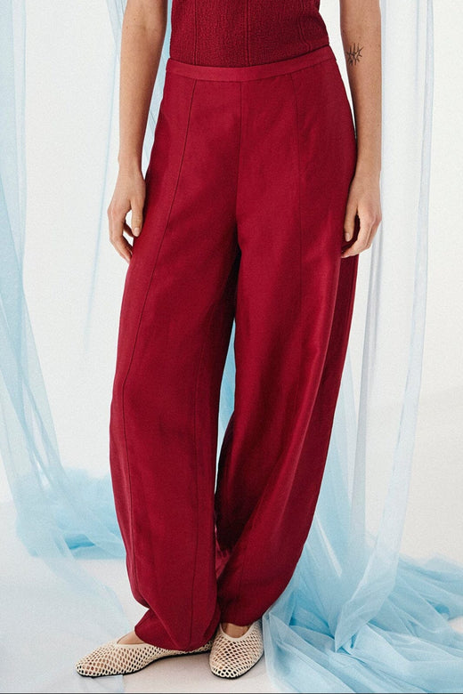 MSCH Copenhagen - Mschgraciela Franciska Pants 19803 - Rhubarb Bukser 