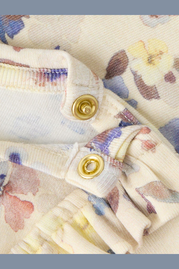 Name It - Nbfflora Ls Dress - 5102552 Almond Milk