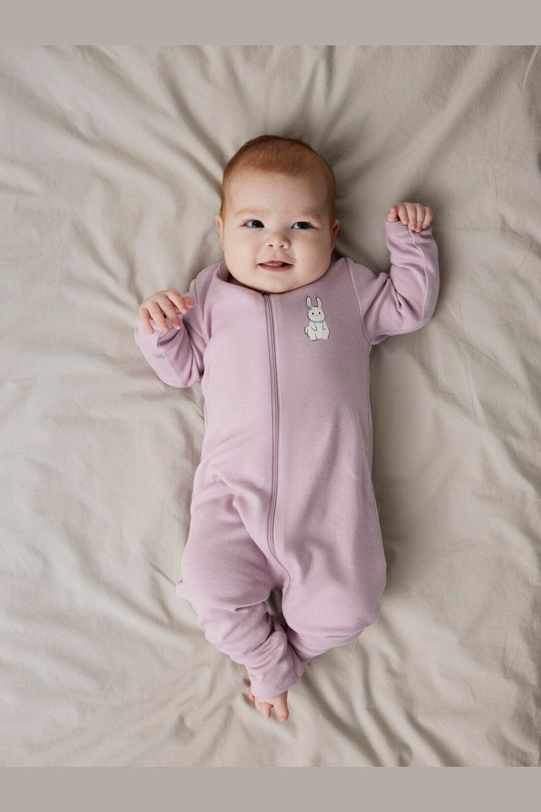 Name It - Nbfnightsuit Zip Ff Sand Rabbit - 4737157 Summer Sand