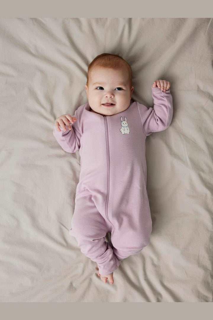 Name It - Nbfnightsuit Zip Ff Sand Rabbit - 4737157 Summer Sand