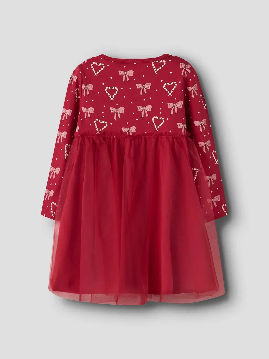 Name It - Nbfri Ls Dress - 4846344 Jester Red Kjoler 