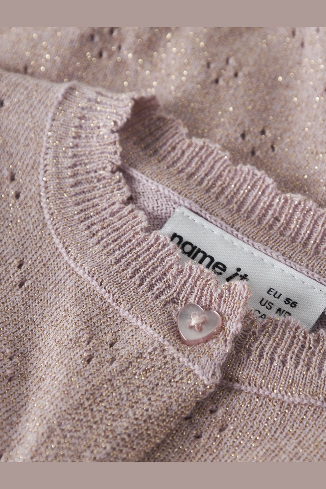 Name It - Nbfrolia Ls Knit Card - 4874517 Keepsake Lilac