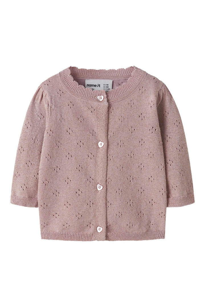 Name It - Nbfrolia Ls Knit Card - 4874517 Keepsake Lilac