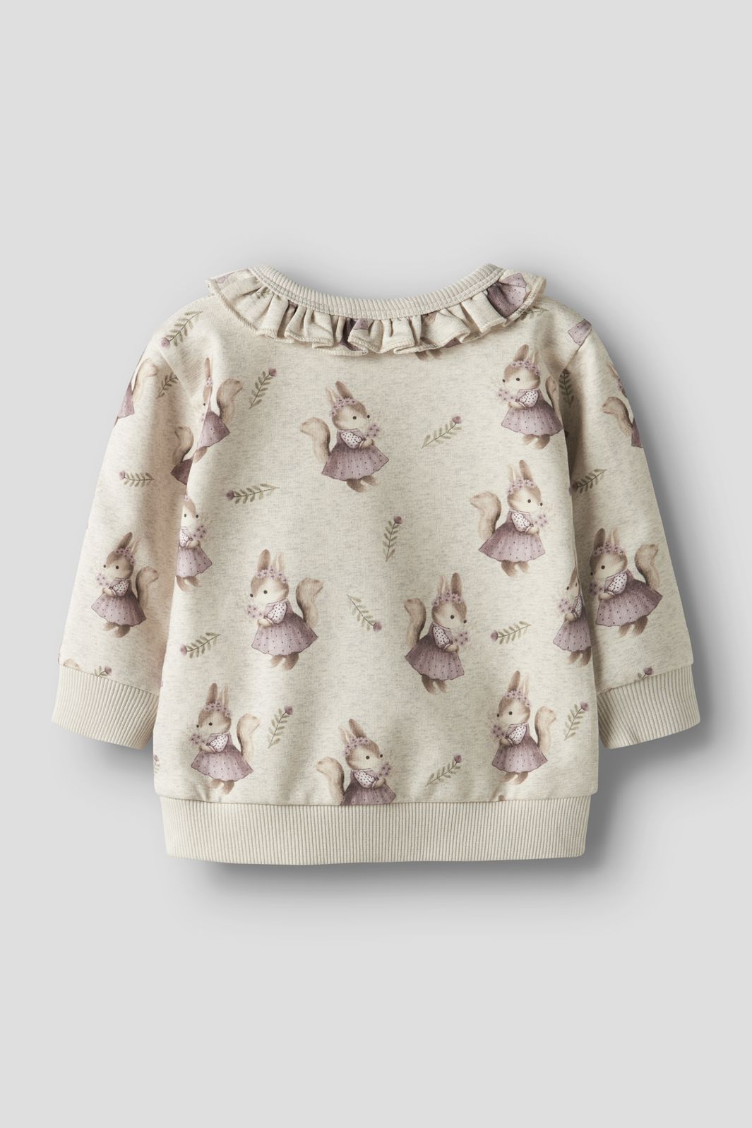 Name It - Nbfshelly Ls Sweat - 4889526 Peyote Melange