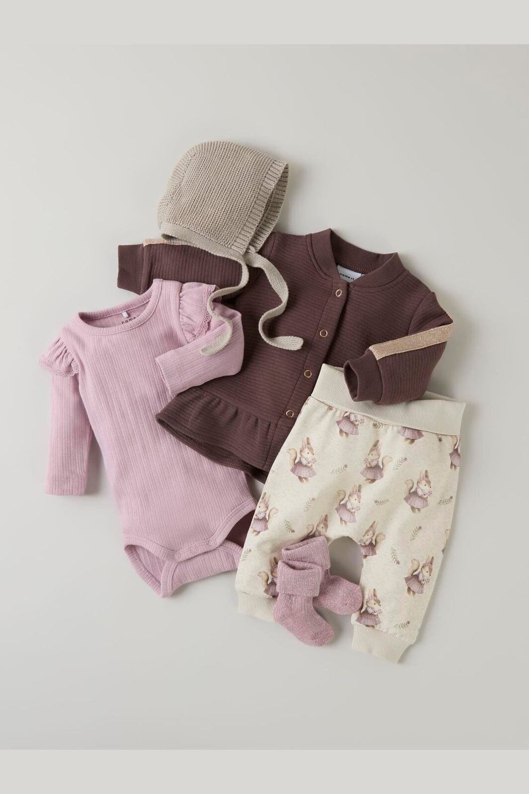 Name It - Nbfshelly Sweat Pant - 4889528 Peyote Melange